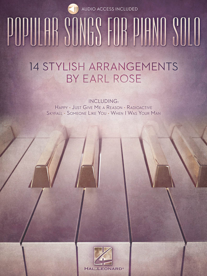 楽譜書籍・教則本 POPULAR SONGS FOR PIANO SOLO – 14 STYLISH ARRANGEMENTS - INTERMEDIATE TO ADVANCED LEVEL [BOOKM-128245]