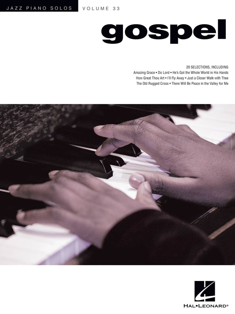 楽譜書籍・教則本 GOSPEL - JAZZ PIANO SOLOS SERIES VOLUME 33 [BOOKM-128089]