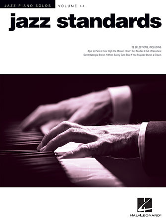 楽譜書籍・教則本 JAZZ STANDARDS - JAZZ PIANO SOLOS SERIES VOLUME 44 [BOOKM-128209]