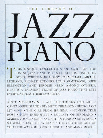 楽譜書籍・教則本 LIBRARY OF JAZZ PIANO, THE [BOOKM-128213]