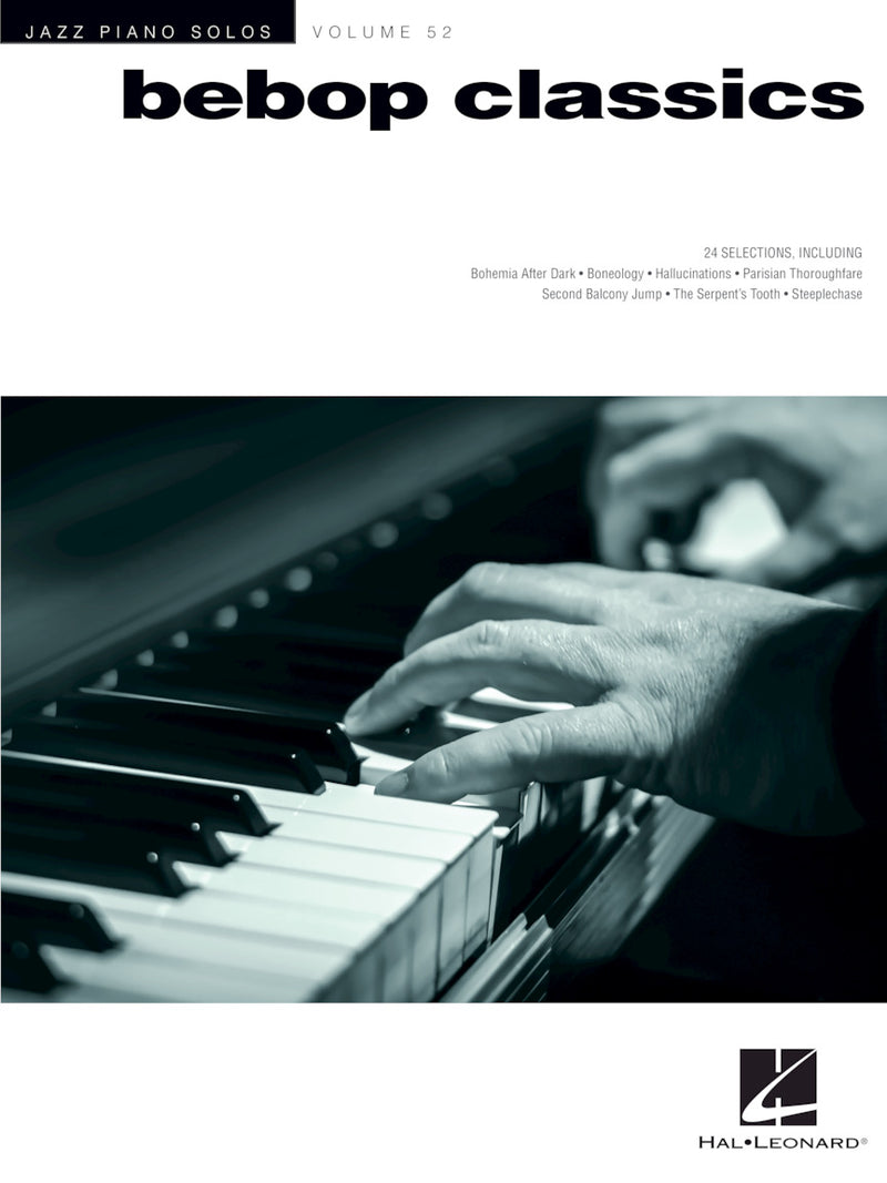 楽譜書籍・教則本 BEBOP CLASSICS - JAZZ PIANO SOLOS SERIES VOLUME 52 [BOOKM-128253]
