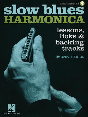 楽譜書籍・教則本 SLOW BLUES HARMONICA - LESSONS, LICKS & BACKING TRACKS [BOOKM-128720]