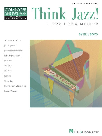 楽譜書籍・教則本 THINK JAZZ! - A Jazz Piano Method – Early Intermediate Level [BOOKM-127973]