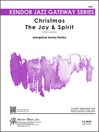ビッグバンド 譜面セット CHRISTMAS; THE JOY & SPIRIT クリスマス、ジョイ＆スピリット（８曲入り曲集） [SHTB-3693]