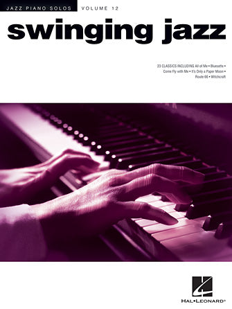 楽譜書籍・教則本 SWINGING JAZZ - JAZZ PIANO SOLOS SERIES, VOL. 12 [BOOKM-128212]