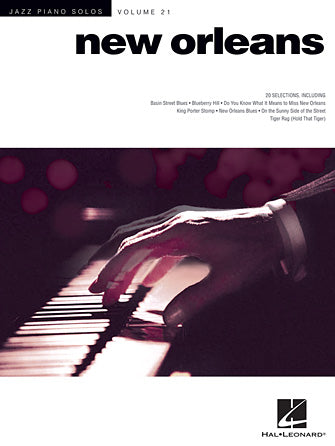 楽譜書籍・教則本 NEW ORLEANS JAZZ PIANO SOLOS - JAZZ PIANO SOLOS VOLUME 21 [BOOKM-128218]