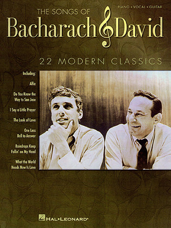 楽譜書籍・教則本 SONGS OF BACHARACH & DAVID, THE [BOOKM-128771]
