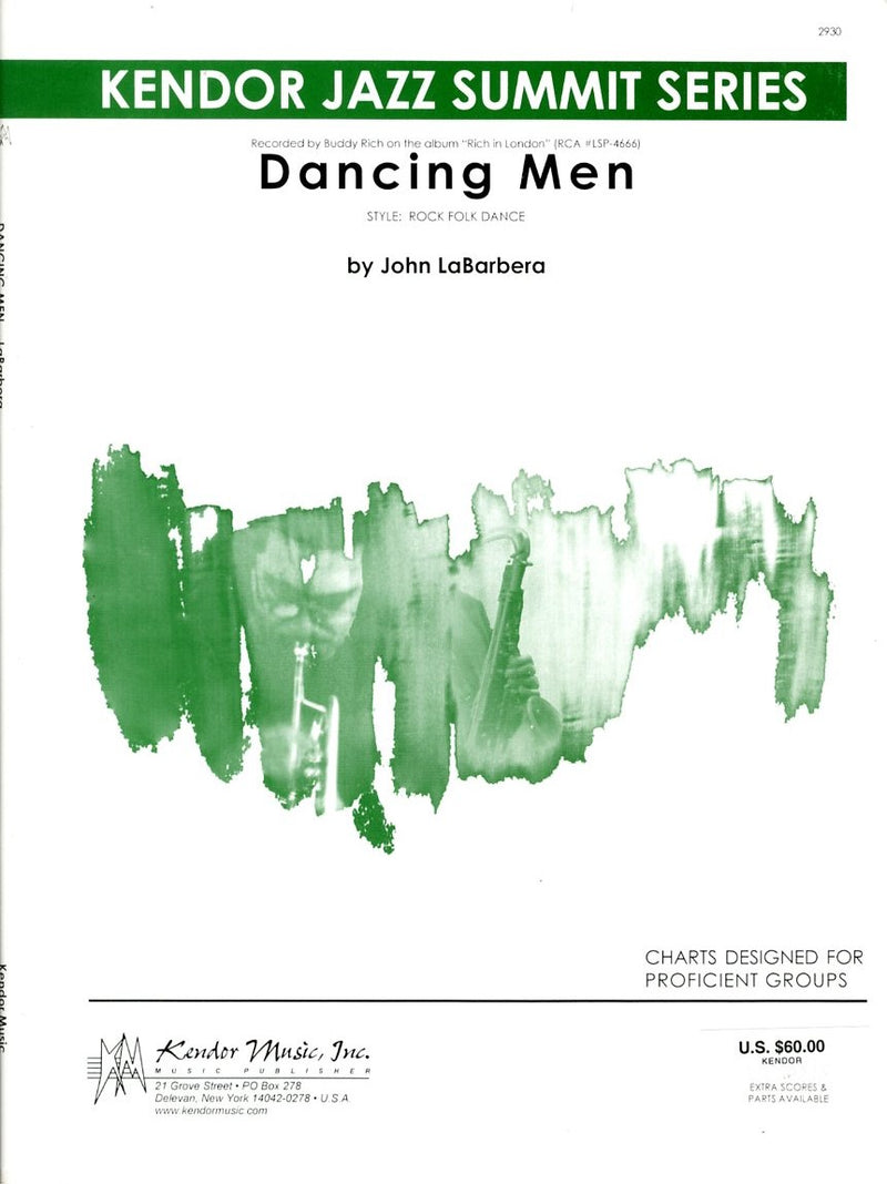 ビッグバンド 譜面セット DANCING MEN ダンシング・メン [SHTB-1698]