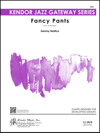 ビッグバンド 譜面セット FANCY PANTS ファンシー・パンツ（再編曲簡易版） [SHTB-1832]