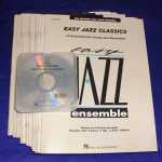 ビッグバンド 譜面セット EASY JAZZ CLASSICS - FULL SET イージー・ジャズ・クラッシックス 初中級向け曲集ＣＤ付き フルセット（１５曲入り曲集） [SHTB-5303]