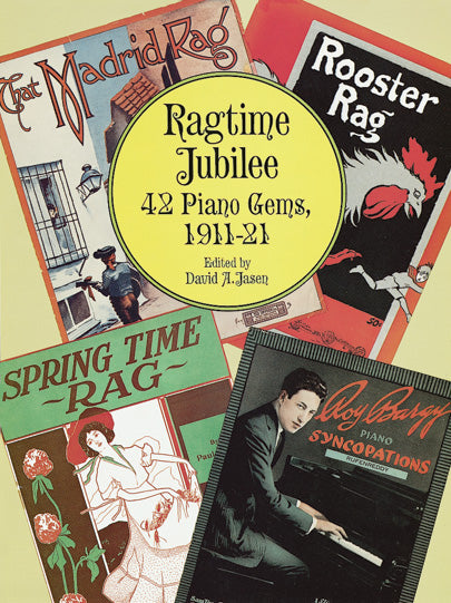 楽譜書籍・教則本 RAGTIME JUBILEE: 42 PIANO GEMS ( 1911-1921 ) [BOOKM-124642]