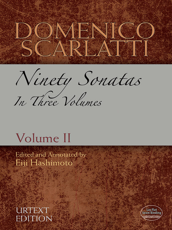 楽譜書籍・教則本 DOMENICO SCARLATTI: NINETY SONATAS IN THREE VOLUMES, VOLUME II [BOOKM-128416]