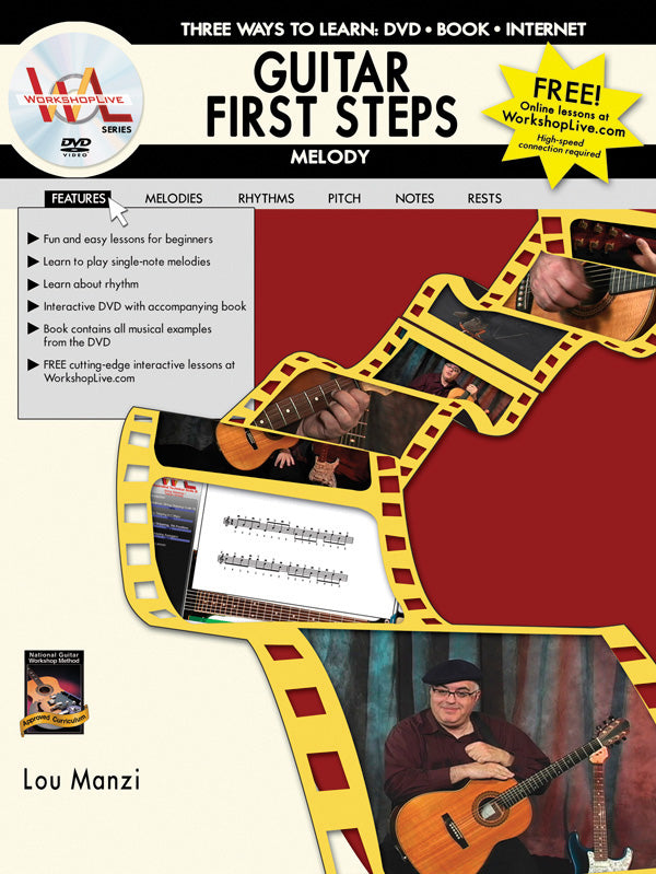 DVD GUITAR FIRST STEPS: MELODY [DVD-84553]