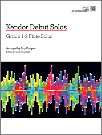 フルート譜面 KENDOR DEBUT SOLOS - FLUTE - PIANO ACCOMPANIMENT [SHT-FLT-103879]