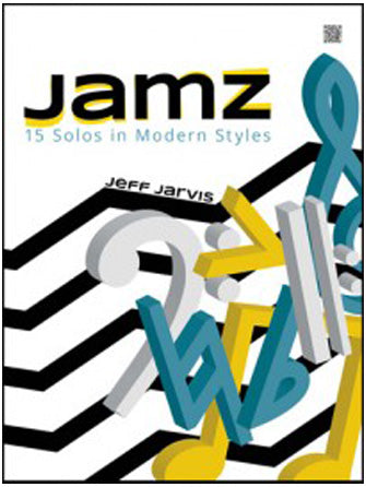 クラリネット譜面 JAMZ ( 15 SOLOS IN MODERN STYLES ) - BB CLARINET WITH MP3'S [SHT-CLA-127680]