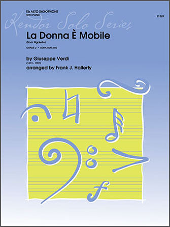 サックス譜面 LA DONNA E MOBILE (FROM RIGOLETTO) [SHT-SAX-103906]