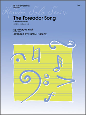 サックス譜面 TOREADOR SONG, THE (PRELUDE FROM CARMEN) [SHT-SAX-103907]