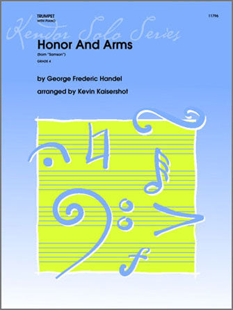 トランペット譜面 HONOR AND ARMS ( FROM "SAMSON" ) オーナー・アンド・アームズ （フロム "サムソン"） [SHT-TP-46926]