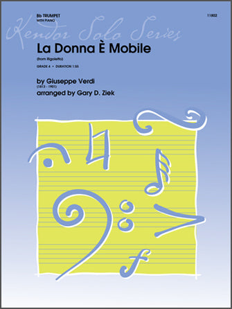 トランペット譜面 LA DONNA E MOBILE (FROM RIGOLETTO) [SHT-TP-103909]