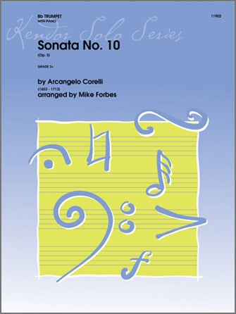 トランペット譜面 SONATA NO. 10 ( OP. 5 ) [SHT-TP-114068]