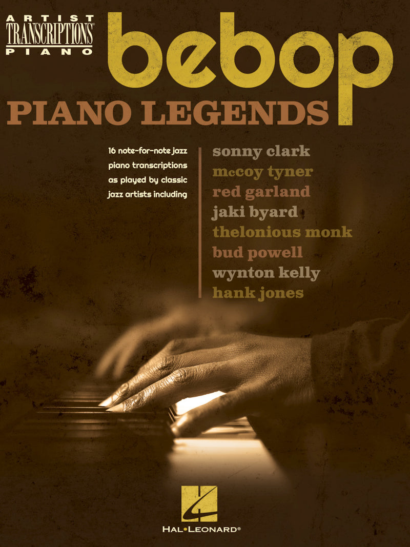楽譜書籍・教則本 BEBOP PIANO LEGENDS - ARTIST TRANSCIPTIONS FOR PIANO ビバップ・ピアノ・レジェンズ [BOOKM-119375]