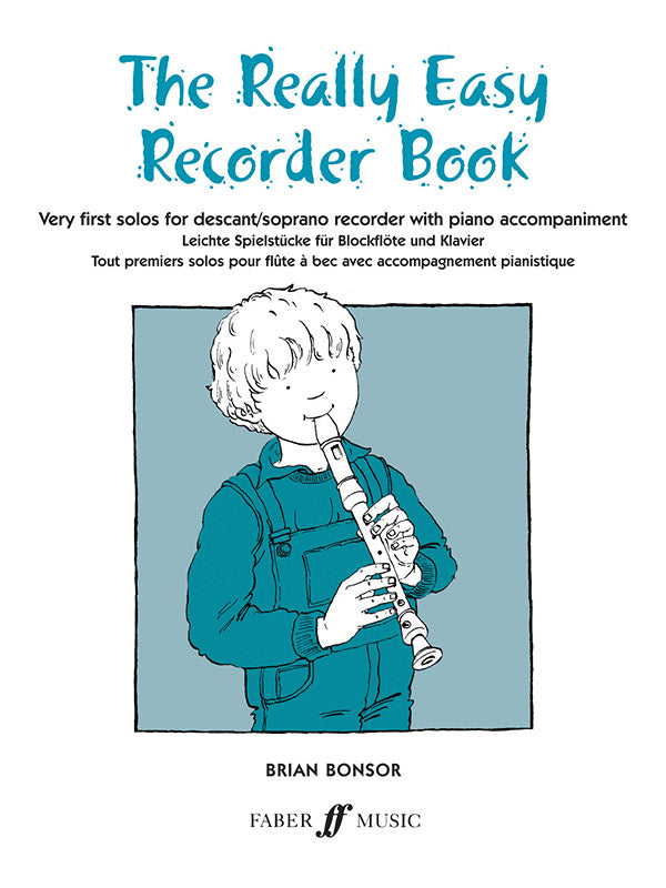 楽譜書籍・教則本 REALLY EASY RECORDER BOOK, THE - RECORDER & PIANO [BOOKM-90381]