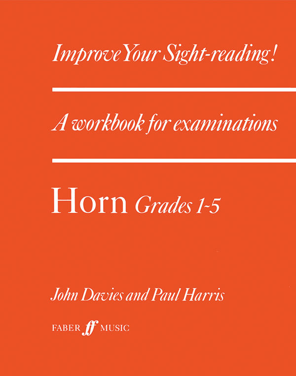 楽譜書籍・教則本 IMPROVE YOUR SIGHT-READING! HORN, GRADE 1-5 [BOOKM-80276]
