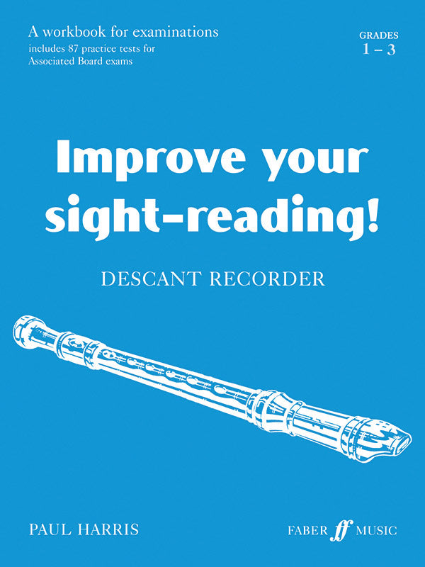 楽譜書籍・教則本 IMPROVE YOUR SIGHT-READING! DESCANT RECORDER, GRADE 1-3 [BOOKM-90390]