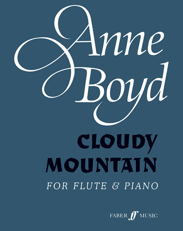 フルート譜面 CLOUDY MOUNTAIN - FLUTE & PIANO [SHT-FLT-127644]
