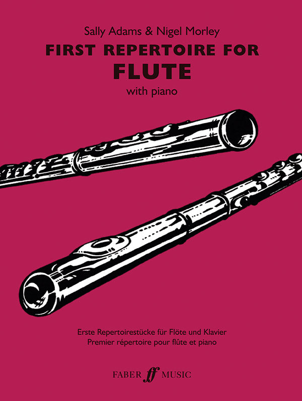 楽譜書籍・教則本 FIRST REPERTOIRE FOR FLUTE - FLUTE & PIANO [BOOKM-81003]