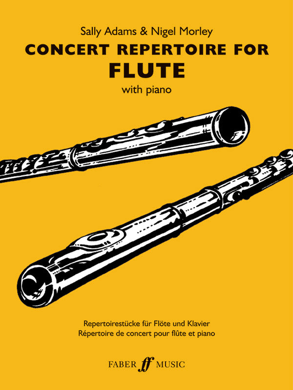 楽譜書籍・教則本 CONCERT REPERTOIRE FOR FLUTE - FLUTE & PIANO [BOOKM-81004]