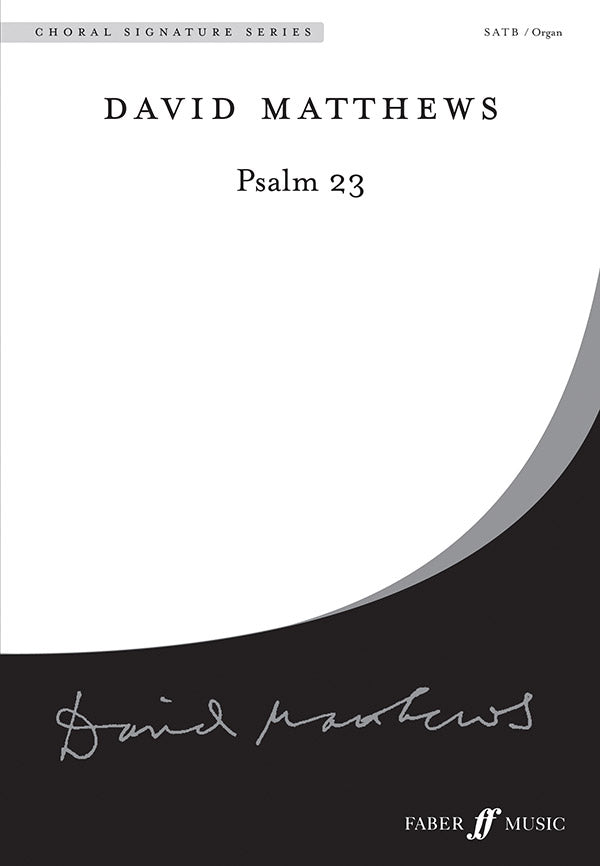 合唱 パート譜 PSALM 23 ( VOICING : SATB & ORGAN ) [SHT-CHO-PART-77717]