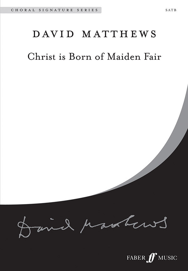合唱 パート譜 CHRIST IS BORN OF MAIDEN FAIR ( VOICING : SATB ) [SHT-CHO-PART-77718]