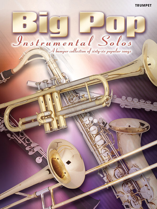 楽譜書籍・教則本 BIG POP INSTRUMENTAL SOLOS FOR TRUMPET ( REVISED ) - TRUMPET & PIANO [BOOKM-88352]