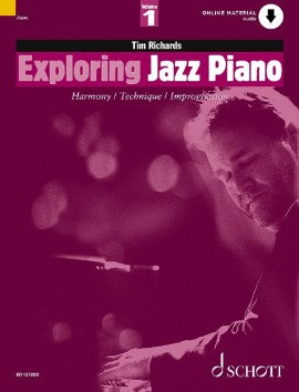 楽譜書籍・教則本 EXPLORING JAZZ PIANO - HARMONY / TECHNIQUE / IMPROVISATION エクスプローリング・ジャズ・ピアノ [BOOKM-128543]