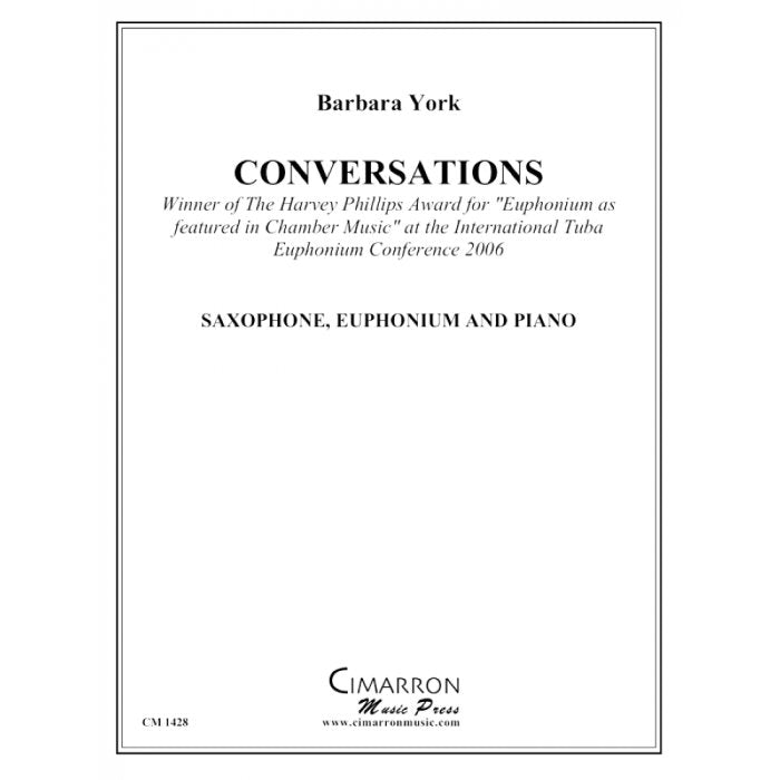 楽譜書籍・教則本 CONVERSATIONS - FOR SAXOPHONE, EUPHONIUM AND PIANO [BOOKM-129104]