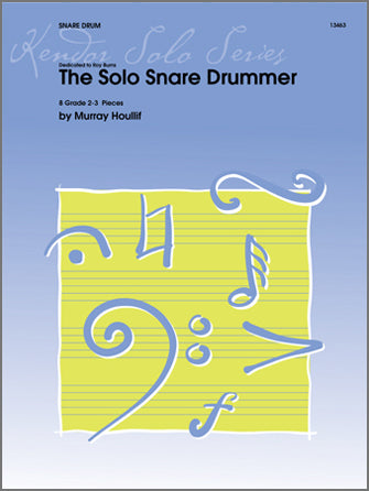 パーカッション譜面 SOLO SNARE DRUMMER, THE (8 GRADE 2-3 PIECES) [SHT-PERC-121371]
