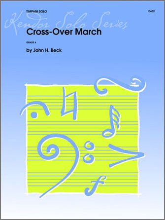 パーカッション譜面 CROSS-OVER MARCH [SHT-PERC-34761]