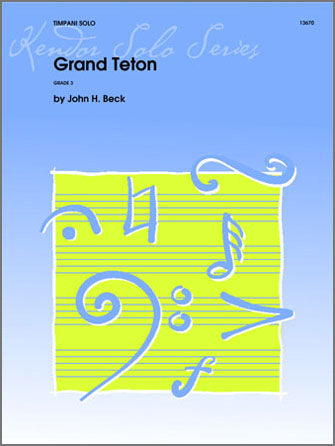 パーカッション譜面 GRAND TETON [SHT-PERC-34765]