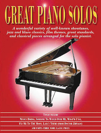 楽譜書籍・教則本 GREAT PIANO SOLOS – THE RED BOOK [BOOKM-128239]