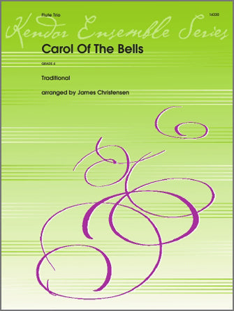 フルート譜面 CAROL OF THE BELLS [SHT-FLT-34836]