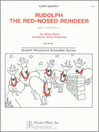 フルート譜面 RUDOLPH / RED-NOSED REINDEER [SHT-FLT-34905]