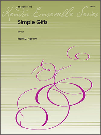 クラリネット譜面 SIMPLE GIFTS シンプル・ギフツ [SHT-CLA-34960]
