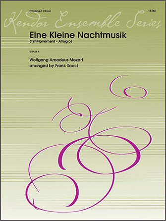 クラリネット譜面 EINE KLEINE NACHTMUSIK / ALLEGRO ( MVT. 1 ) [SHT-CLA-35044]