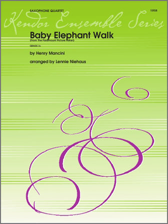 サックス譜面 BABY ELEPHANT WALK ( FROM THE PARAMOUNT PICTURE HATARI! ) [SHT-SAX-35116]