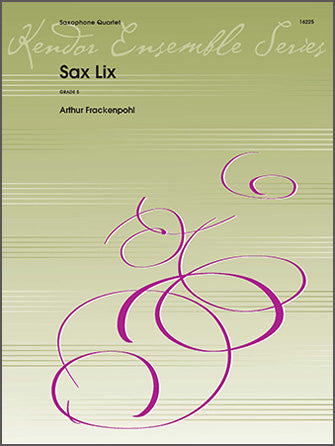サックス譜面 SAX LIX ( SATB ) [SHT-SAX-21438]