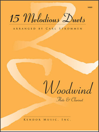 木管譜面 15 MELODIOUS DUETS [SHT-WW-121693]