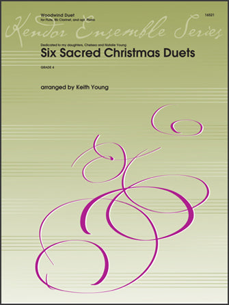 木管譜面 SIX SACRED CHRISTMAS DUETS [SHT-WW-122493]