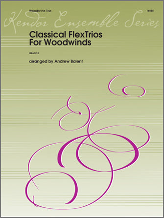 木管譜面 CLASSICAL FLEXTRIOS FOR WOODWINDS [SHT-WW-113038]