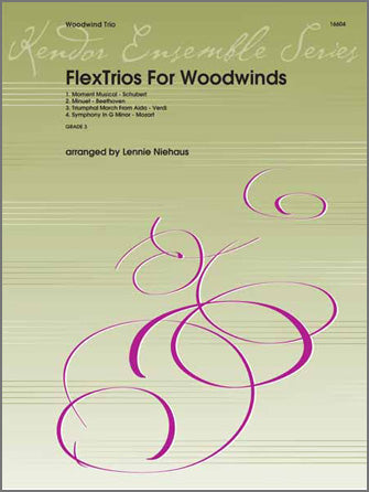 木管譜面 FLEXTRIOS FOR WOODWINDS ( PLAYABLE BY ANY THREE WOODWIND INSTRUMENTS ) [SHT-WW-67740]
